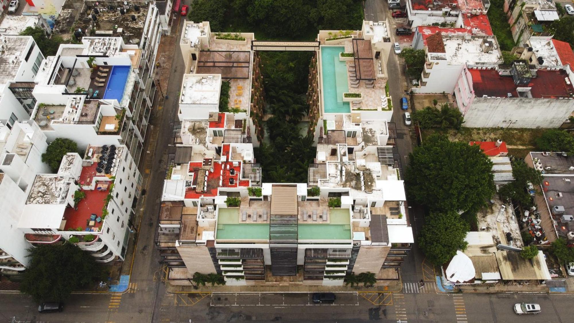 Modern 2-bedroom, 2-bath In The Heart Of Playa Del Carmen- Arenis Apartamento